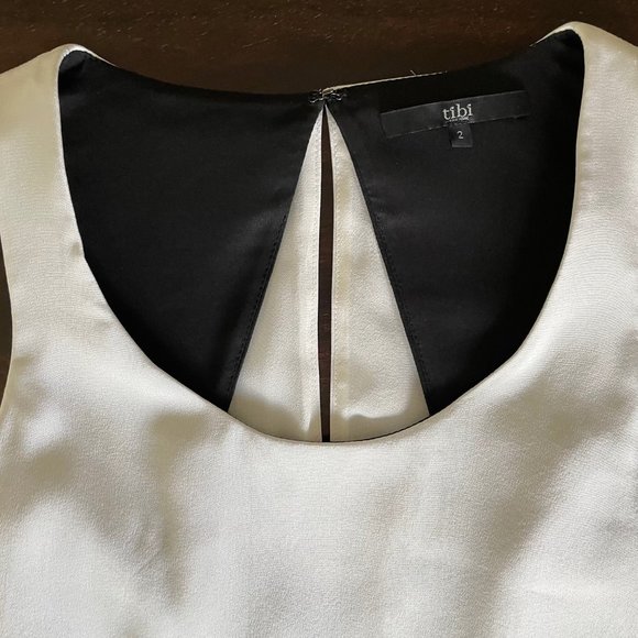 Tibi Double Layer Shell Beaded Dress - Picture 5 of 16